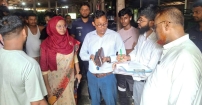 অস্বাস্থ্যকর পরিবেশে খাদ্য সামগ্রী উৎপাদন এবং সড়ক পরিবহন আইনে মোবাইল কোর্ট