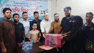 ১৫ অসহায় নারীকে সেলাই মেশিন দিলো ভাওয়াল নবজাগরণ সেবা সংঘ