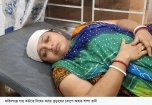 কাঁঠাল গাছ কাটতে নিষেধ করার জের : কুড়ালের কোপে আহত নারী