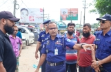 চাঁদপুরে পুলিশের বিশেষ ট্রাফিক অভিযান : ২৪ ঘণ্টায় আটক ৩০৭টি অবৈধ যানবাহন