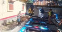 কচুয়ায় আদালতের আদেশ অমান্য করে জোরপূর্বক ঘর নির্মাণের অভিযোগ