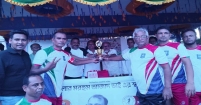 মতলবে সাবেক ফুটবলার আজাদের স্মরণে প্রীতি ফুটবল ম্যাচ