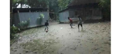 শ্রীনগরে খেলার মাঠের অভাব : বিকল্প হিসেবে বাড়ির উঠানই শিশুদের ভরসা