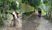 মতলব উত্তরে নিজ অর্থে রাস্তা সংস্কার
