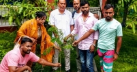 শ্রীনগরে বাঘড়া ইউনিয়ন বিএনপির বৃক্ষরোপণ কর্মসূচি উদ্বোধন