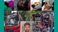 মতলবে বাসচাপায় নারী নিহত