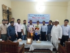 চাঁদপুর পানি উন্নয়ন বোর্ডের তত্ত্বাবধায়ক প্রকৌশলীর বিদায় ও নির্বাহী প্রকৌশলীর বরণ