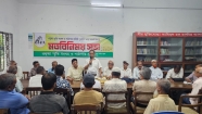 ভাঙচুর হওয়া ভাস্কর্যটি দ্রুত পুনঃস্থাপনে ইউএনও ও পৌর প্রশাসকের প্রতি আহ্বান