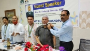 চাঁদপুর রোটারী ক্লাবের সভায় ডা. মোবারক হোসেন চৌধুরী