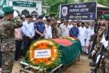 মতলবে মুক্তিযোদ্ধা দেলোয়ার হোসেনকে রাষ্ট্রীয় মর্যাদায় দাফন