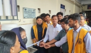 চাঁদপুর জেনারেল হাসপাতালে লায়ন্স ক্লাবের বিশুদ্ধ পানির ফিল্টার স্থাপন
