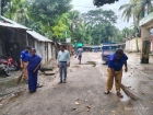 প্রধানমন্ত্রীর পরিচ্ছন্নতা কর্মসূচির অংশ হিসেবে গুপ্টি পশ্চিমে পরিষ্কার-পরিচ্ছন্নতা অভিযান