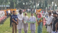মতলব উত্তরে কৃষি যন্ত্রপাতি বিতরণ করলেন ড. জালাল উদ্দিন এমপি