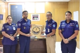 সহকারী পুলিশ সুপার মিয়াজী আলিফ ইমরানের বিদায় সংবর্ধনা