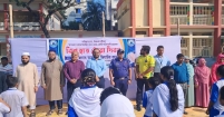 হাত পরিষ্কারের পাশাপাশি পরিচ্ছন্ন পরিবেশের শপথ চাঁদপুরের সহস্রাধিক শিক্ষার্থীর