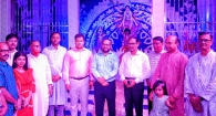 জেলা প্রশাসকের পূজা মণ্ডপ পরিদর্শন
