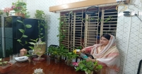 প্রীতি রাণী সাহার নিজ বাসায় সবুজের সমারোহ : প্রকৃতিপ্রেম ও পরিবেশ সচেতনতার অনন্য দৃষ্টান্ত