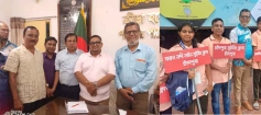 ৩৫তম জাতীয় সাঁতার প্রতিযোগিতায় চাঁদপুরের তিন সুইমিং ক্লাবের অংশ্রগহণ