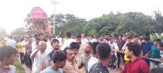 উল্টোরথে মতলব উত্তর নয়াচর স্কুল মাঠে মানুষের ঢল