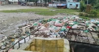 স্কুল মাঠে ময়লা ফেলা হচ্ছে কেন?