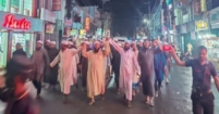 মৌলভীবাজারে মামুনুল হককে নিয়ে উস্কানিমূলক বক্তব্যের প্রতিবাদে বিক্ষোভ
