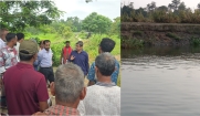 ধনাগোদা নদীর খাগুরিয়া-হাঁপানিয়া এলাকায় ভাঙ্গন।। পাউবো কর্তৃপক্ষের পরিদর্শন