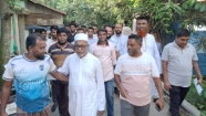 হাজীগঞ্জে মেয়র প্রার্থী হাসান মিয়াজীর গণসংযোগ
