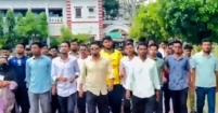 চাঁদপুর সরকারি কলেজের নতুন ক্যাম্পাস অনুমোদনকে স্বাগত জানিয়ে ছাত্রদলের আনন্দ মিছিল