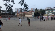 ভাসমান দোকান উচ্ছেদে ফিরেছে খেলাধুলার প্রাণ, মুখর হাসান আলী হাই স্কুল মাঠ