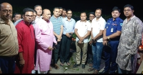 ২৯তম বাৎসরিক ঘৃত প্রদীপ প্রজ্জ্বলন উৎসব পরিদর্শনে ডিসি ও এসপি